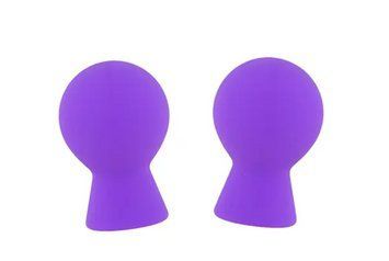 Присоски для сосків PLEASURE PUMPS NIPPLE SUCKERS PURPLE DT21162 фото