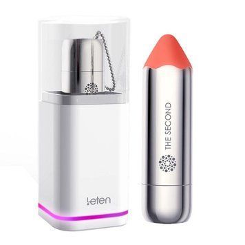Мощная вибропуля Leten The Second scented orange с индукционной зарядкой, 8,8х2,5 см. SO3924 фото