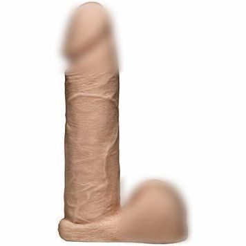Фалоімітатор Doc Johnson Vac-U-Lock - 8 Inch Ultraskyn Cock White, 20,5х5 див. SO1561 фото