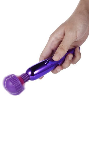Вибромассажёр для всего тела Easy Love 10 режимов вибрации Dark purple, 18,5х3,5 см. VGV-CW019-dark purple фото