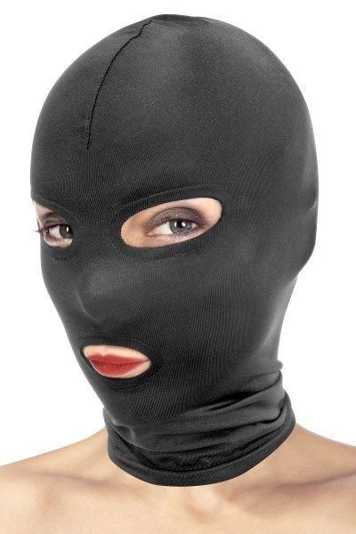 Маска для БДСМ с открытыми глазами и ртом Fetish Tentation Open Mouth and Eyes Hood SO3758 фото
