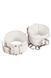 Оковы Leather Dominant Leg Cuffs, white 280156 фото 1