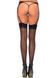 Прозорі панчохи зі швом Leg Avenue Sheer backseam stockings Black, one size SO7911 фото 2