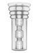 Мастурбатор с 3 камерами всасывания BLUSH M FOR MEN ALL IN CLEAR, 14,5х6,5 см. T330451 фото 2