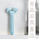 Електронний ультразвуковий ролик для обличчя GESKE Sonic Facial Roller 4в1 turquoise HB0180 фото 5