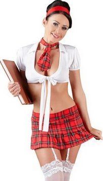 Костюм школьницы Schoolgirl Set by Cotelli Collection от Orion, S, M, L, XL 421411 фото