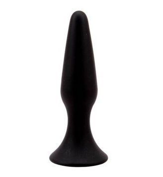 Анальна пробка - Black Mont Silicone Plug L 4.5", 12,5х3,1 см. 6610CN00749 фото