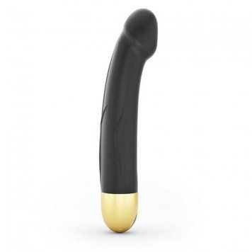 Вибратор для точки G Dorcel REAL VIBRATION M Gold 2.0, перезаряжаемый, 22х3,7 см. SO3820 фото