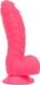 Фалоімітатор ADDICTION - Tom 7" Dildo With Balls - Pink + віброкуля, 17,8 х4, 4 см. SO5585 фото 1