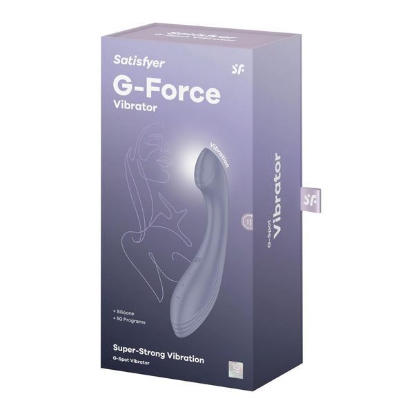Вибратор точки G Satisfyer G-Force Violet, 19х3,6 см. SO8779 фото