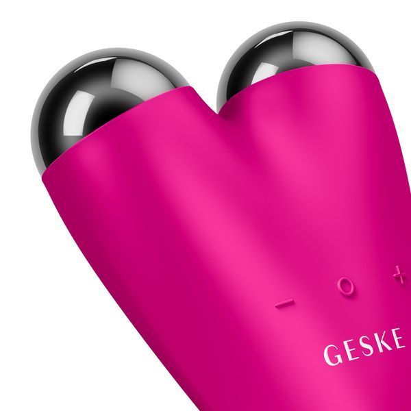 Мікрострумовий підтягувач обличчя GESKE MicroCurrent Face-Lifter 6в1 magenta HB0131 фото