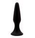 Анальна пробка - Black Mont Silicone Plug L 4.5", 12,5х3,1 см. 6610CN00749 фото