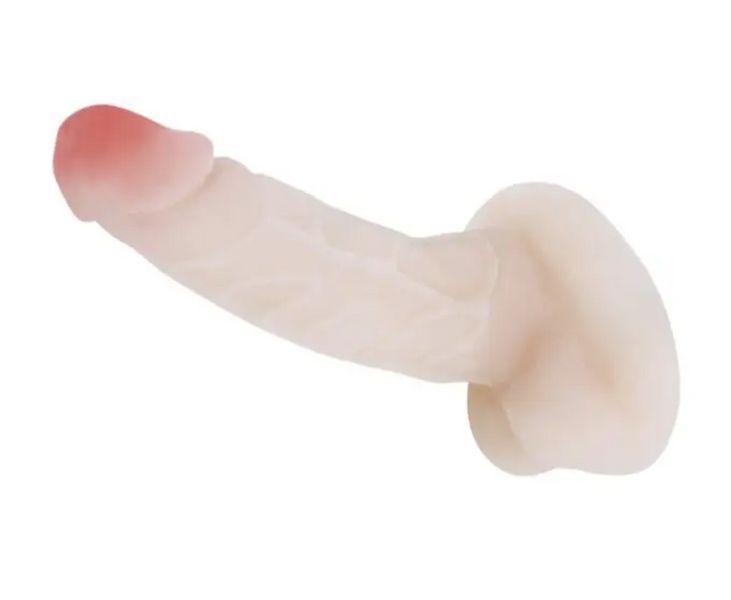 Реалистичный вибратор на присоске - KUCOOL Sextoys, 17,5х4 см. BW-008009X фото