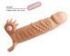 Подовжуюча насадка з вібрацією PRETTY LOVE - PENIS SLEEVE Connor (+ 4 см), 17х4 см. BI-026245 фото 7