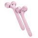 Електронний ультразвуковий ролик для обличчя GESKE Sonic Facial Roller 4в1 pink HB0181 фото 1