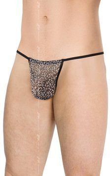 Чоловічі труси-стринги Mens Thong 4531 &mdash; grey panther, S/L 5591453160 фото