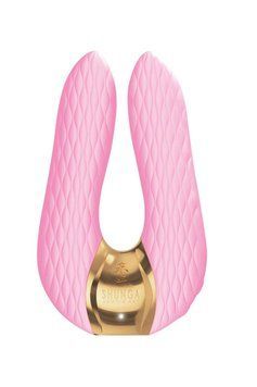 Вибратор для клитора с гибкими кончиками Shunga Aiko Light Pink, 10,8х6,5 см. SO6901 фото