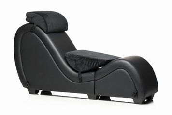 Секс-крісло з подушками Master Series Kinky Sex Lounge with Cushions &mdash; Black SX3056 фото