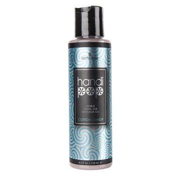 Вкусовой гель для минета со вкусом сладкой ваты Sensuva Handipop Cotton Candy Hand Job Massage Gel, 125мл SO3202 фото