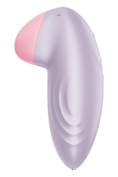 Смарт-вибратор для клитора Satisfyer Tropical Tip Light Lilac, 8,5х4,3 см. SO7141 фото