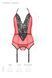 Корсет с пажами для чулок Passion PEONIA CORSET red Passion, S/M, L/XL, XXL/XXXL SO8464 фото 6