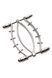 Зажим для вагины Master Series: Spread 'Em Poker Vagina Clamp with Adjustable Pressure Screws, шипы SO8798 фото 3