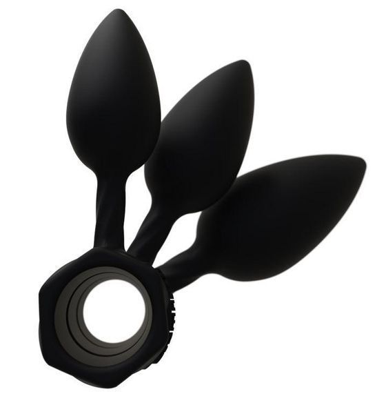 Набір анальних пробок Bathmate Anal Training Plugs, діаметр 2,5 см, 3,1 см, 3,8 см SO3359 фото