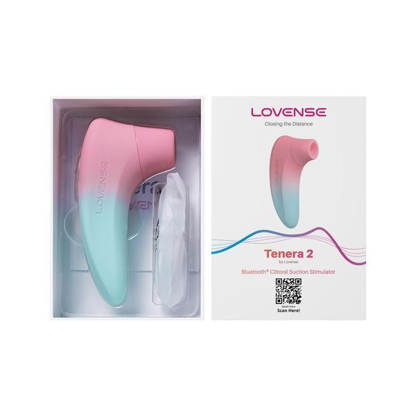 Вакуумный клиторальный смарт-стимулятор Lovense Tenera 2, 12х4,2 см. SO9849 фото
