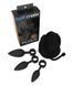 Набір анальних пробок Bathmate Anal Training Plugs, діаметр 2,5 см, 3,1 см, 3,8 см SO3359 фото 6