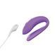 Смарт-вібратор для пар з пультом дистанційного керування We-Vibe Sync O Light Purple SX0524 фото 8