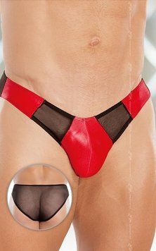 Чоловічі труси Thong 4466, червоні, M/L, XL 5591446634 фото