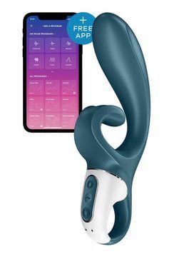 Смарт вібратор-кролик із підігрівом Satisfyer Heated Affair, 21х3,6 см. SO6273 фото