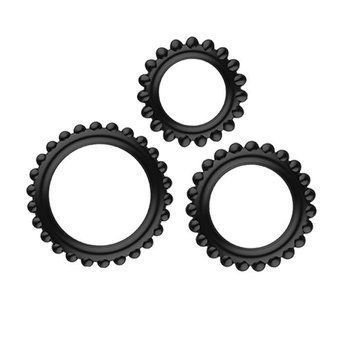 Набір ерекційних кілець TITAN three ring set, 3 шт. BI-210143 фото