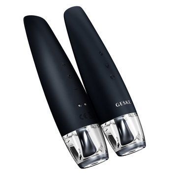 Антивіковий LED-випромінювач для відновлення шкіри обличчя GESKE Anti-Aging Skin Renewer 9в1 black HB0577 фото