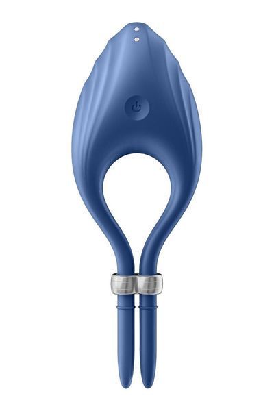 Эрекционное виброкольцо лассо Satisfyer Duelist Blue, 10 режимов, мощный мотор SO6275 фото