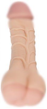 Насадка на член - мастурбатор Nature Skin 2 in 1 Extension + Masturbator, 21х5,7 см. 61325348200000 фото