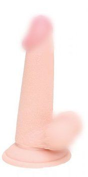 Фалоімітатор Plug'n Ride: 5.5" Flesh Dong, 16х3, 5 см. T111223 фото