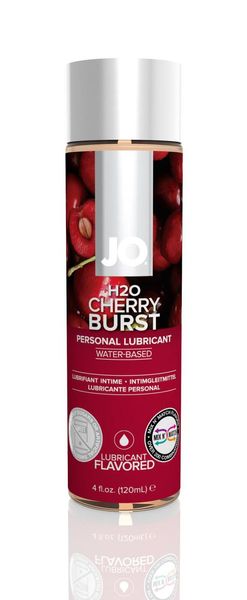 Съедобный лубрикант со вкусом вишни JO H2O LUBRICANT CHERRY BURST SO1670 фото