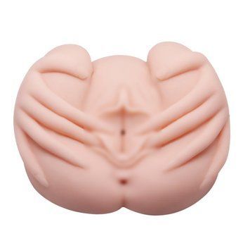 Мастурбатор вагіна й анус із вібрацією Crazy Bull Real Vagina and Anal Masturbator, 22,5х21 см. BM-009022Z-1 фото