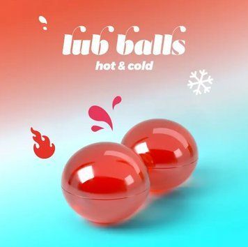 Вибухові кульки з ефектом холоду і тепла Balls lub Hot&cold, 2 шт. CR151734 фото