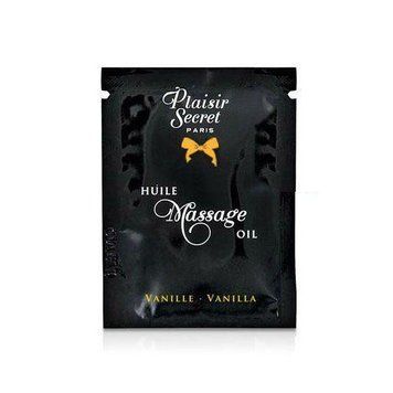 Масажне масло з ароматом ванілі Plaisirs Secrets Vanilla, 3 мл SO1207 фото