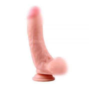 Реалистичный фаллоимитатор Mehmet Okur 9" Dildo, 23х4,7 см. 291435 фото