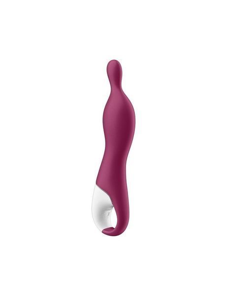 Вибратор для точки А Satisfyer A-Mazing 1 Berry, 22х4 см. SO6122 фото