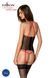 Корсет з пажами для панчох SATARA CORSET red Passion, S/M, L/XL, XXL/XXXL SO8479 фото 2