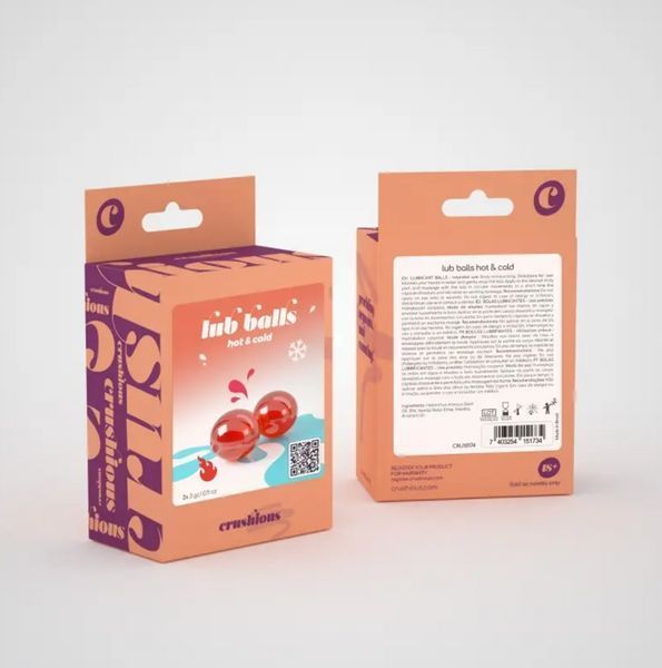 Вибухові кульки з ефектом холоду і тепла Balls lub Hot&cold, 2 шт. CR151734 фото