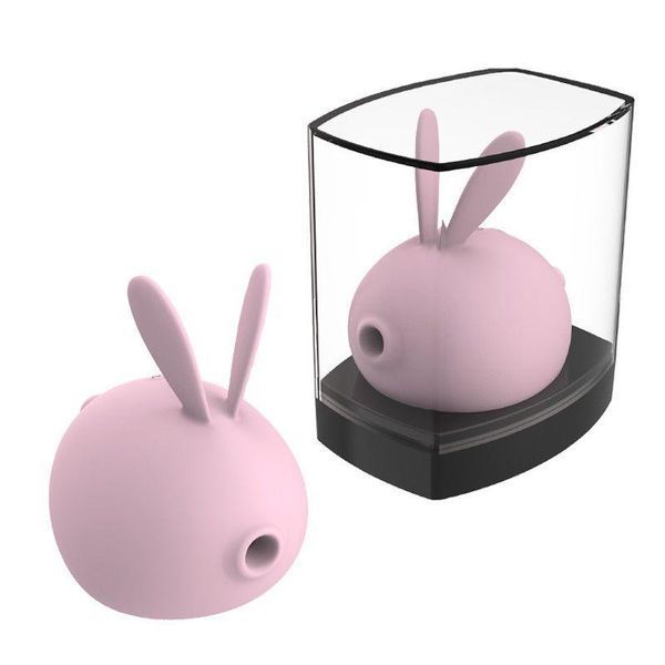 Вакуумный клиторальный стимулятор с вибрацией KisToy Miss KK Pink, 8,3x5,8 см. SO3620 фото
