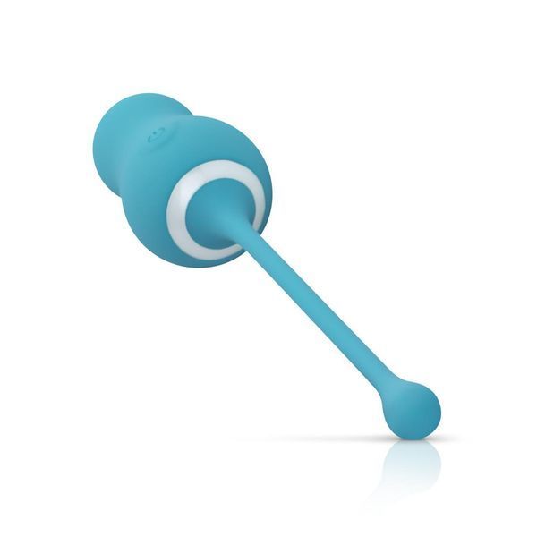 Виброяйцо с пультом ДУ Cala Azul &ndash; Elena Vibrating Egg With Remote Control, 10 режимов, 16,2х3,4 см. SO8886 фото