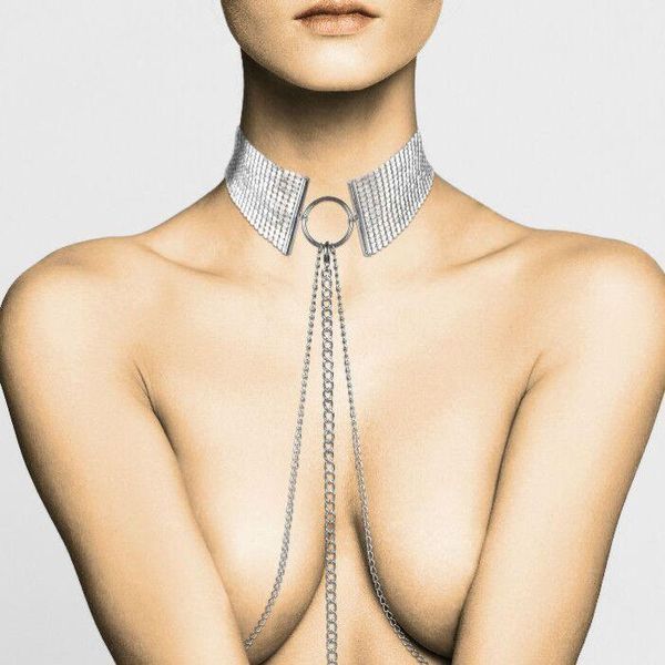 Намисто-комір Bijoux Indiscrets Desir Metallique Collar &mdash; Gold SO5919 фото