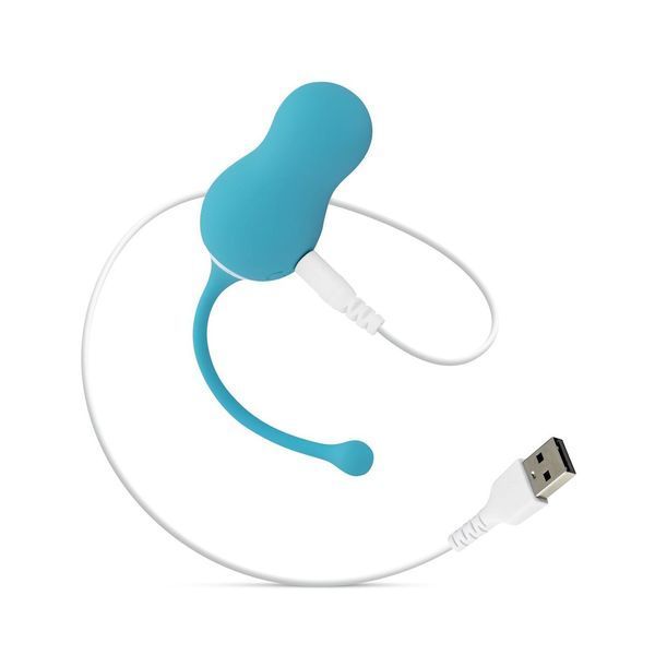 Виброяйцо с пультом ДУ Cala Azul &ndash; Elena Vibrating Egg With Remote Control, 10 режимов, 16,2х3,4 см. SO8886 фото