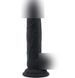 Фалоимитатор силиконовый Virgite R32 Dual Layer Black Editionr, 17,5х3 см. 410339 фото 1